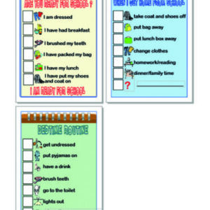 3 Routine Tick Boards