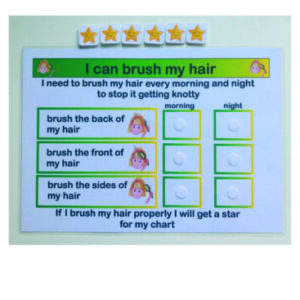 I can brush my hair - GIRL