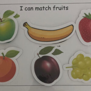 I Can Match Fruits