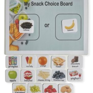 My Snack Choice Board