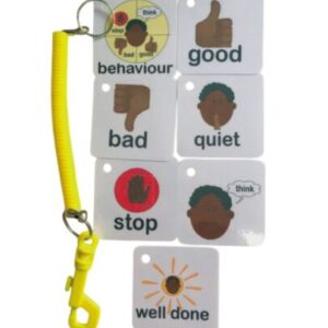 Behaviour Keyring Black Boy