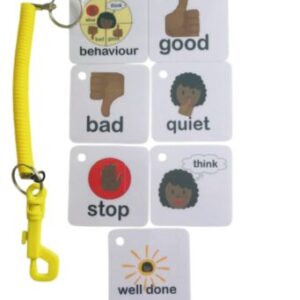 Behaviour Keyring Black Girl