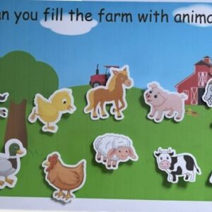 Can you fill the farm with animals ?
