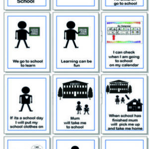 Going to school with My Calendar board book