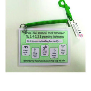 Grounding Techniques A6 D/sided Keyring