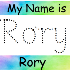 My Name is..... A4 board