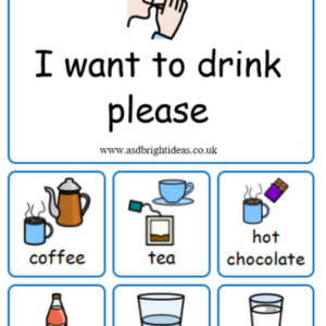 I want to drink please A5 point mat