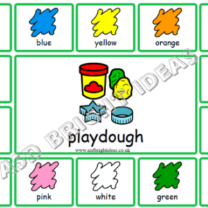 Playdough Point Mat
