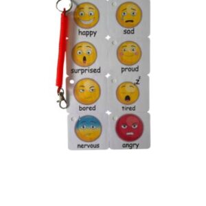 Emotions keyring