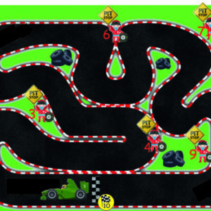 Race Track Reward/Motivator Chart