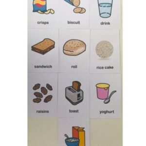 Snacks Picture Cards