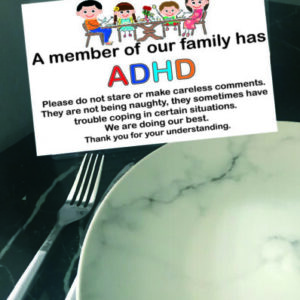 ADHD table notice