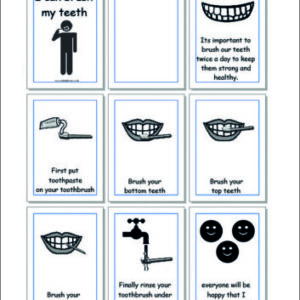 I can brush my teeth Social Story