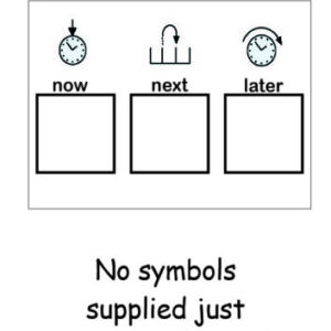 Now Next Later Board NO SYMBOLS