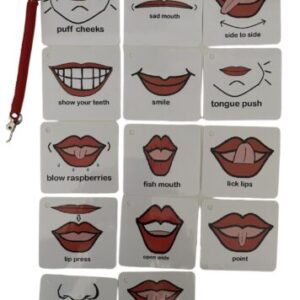 oral motor skills keyring