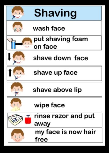 Shaving Prompt – ASD Bright Ideas