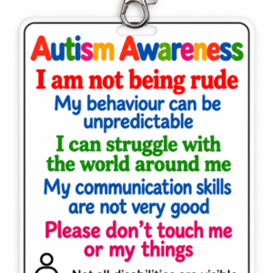 Autism Awareness Lanyard NEW